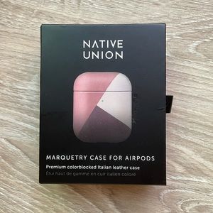 NEW Native Union Marquetry Airpods Case